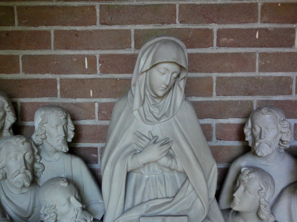 Handel (Gemert-Bakel) Processiepark, rozenkranskapel 13 detail