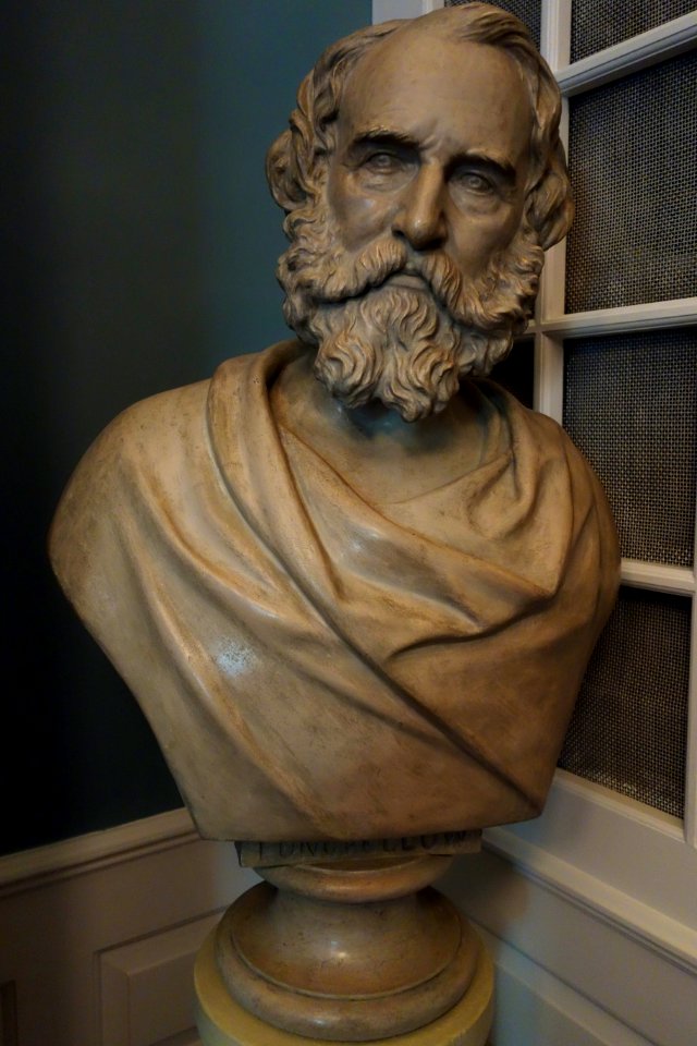 Henry Wadsworth Longfellow by Samuel James Kitson, 1879 - Longfellow National Historic Site - DSC04841