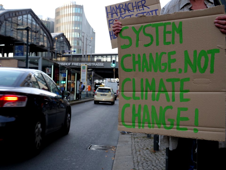 Hambach Forest solidarity protest in front of RWE office in Berlin at 17th of September 2018 13