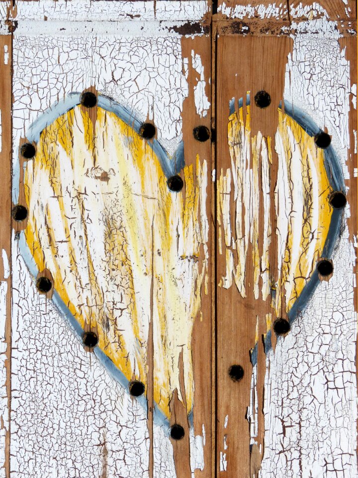 Worn worn texture metaphor