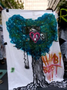 Hambach Forest solidarity protest in front of RWE office in Berlin at 17th of September 2018 08