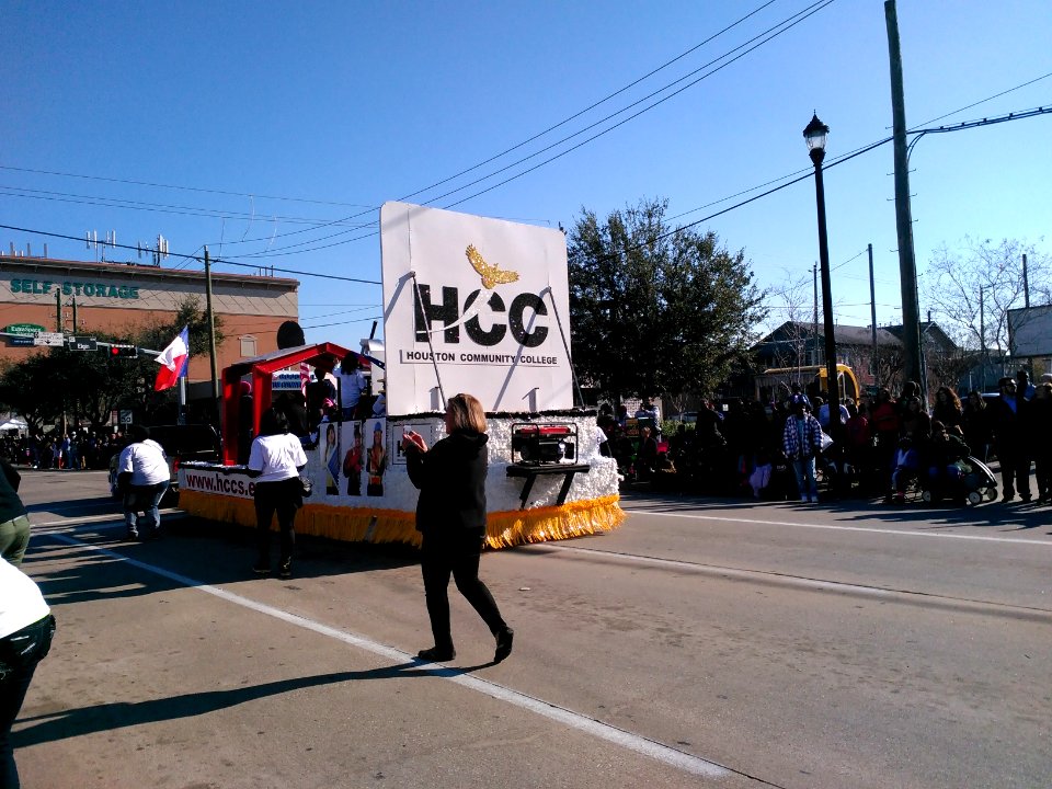 HCCFloatMLKDayParadeHouston2016