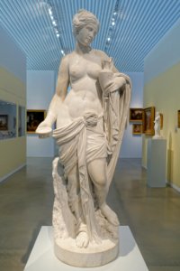Hebe by Samuel Nahl, 1791, Italian marble - Germanisches Nationalmuseum - Nuremberg, Germany - DSC03373