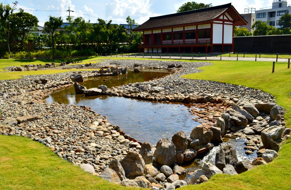 Heijokyo Sakyo Sanjo Nibo Palace Garden, zenkei-1