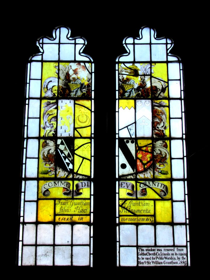 Heraldic glass, Barcombe