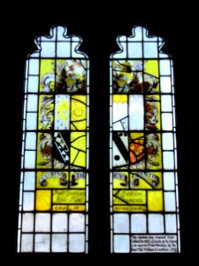 Heraldic glass, Barcombe