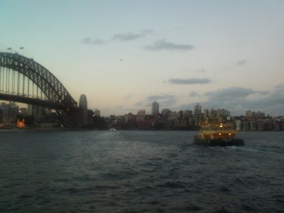 Leaving Circular Quay