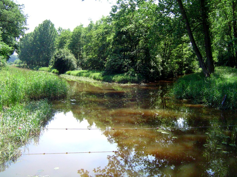 Le Raam à Gassel, à droite le canal anti-tank
