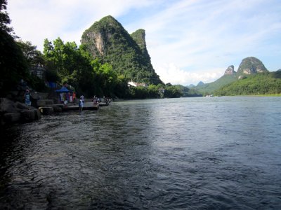 Li River and mountains in Yangshuo County, Guilin64 photo