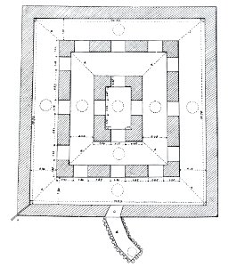 Les Aqueducs antiques de Lyon, Montauzan, 1909, page 322, figure 126, citerne romaine du Grand Séminaire de Lyon