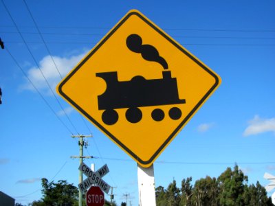 Level crossing warning NZ