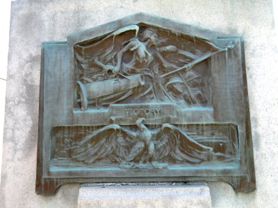 Lest We Forget detail - World War I Memorial - Marlborough, MA - DSC04384