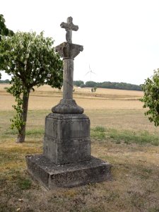 Les Souhesmes (Les Souhesmes-Rampont, Meuse) croix de chemin Souhesme-la-Grande A