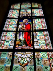 Leksands kyrka kyrkfönster paulus