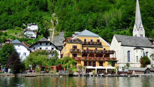 Alps alpine architecture photo