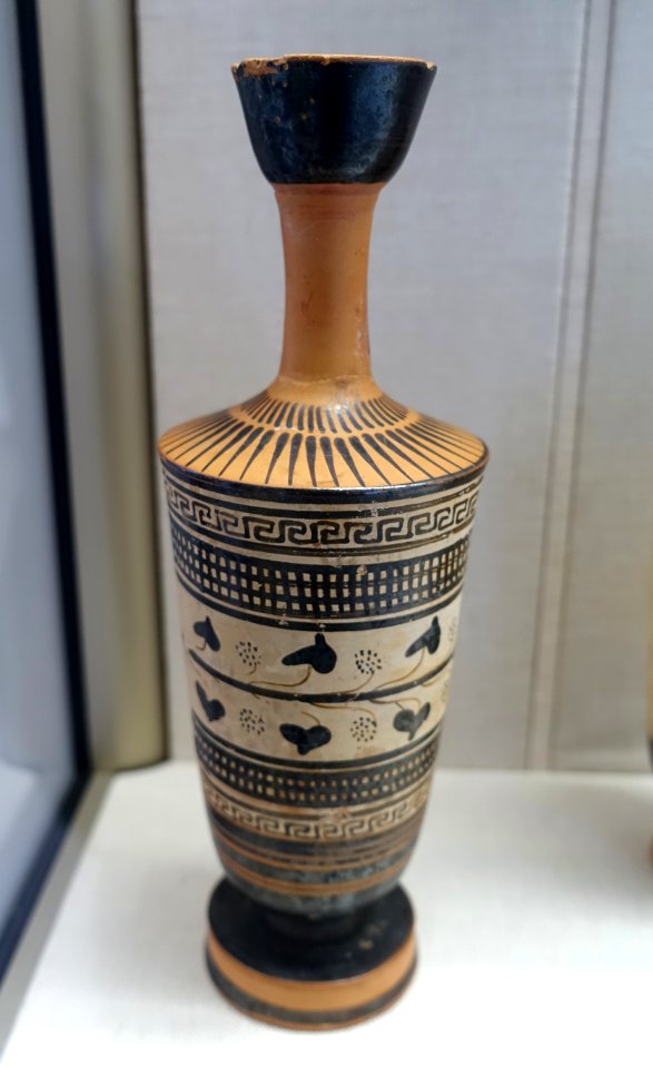 Lekythos, Beldam Painter, Attic, 470-450 BC, L 390b - Martin von Wagner Museum - Würzburg, Germany - DSC05781