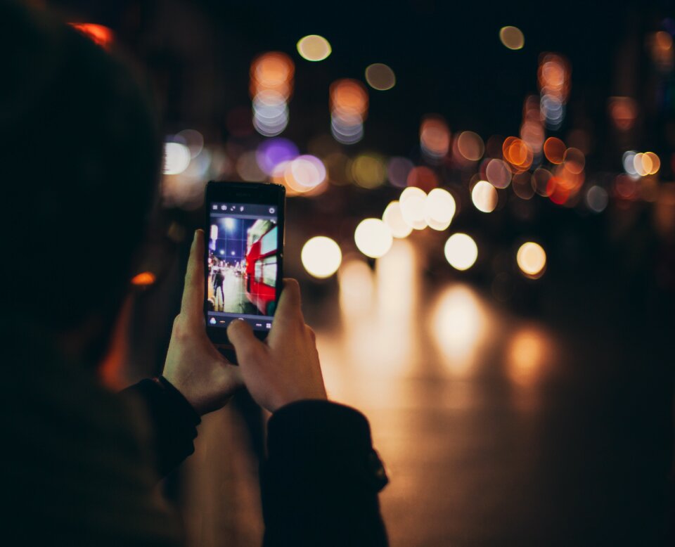 Capture photography hands photo