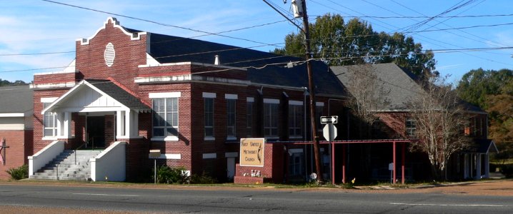 Leesville, LA, First United Methodist from NE 1
