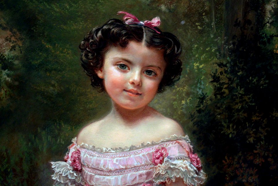 Léon Reisener Portrait de Mademoiselle Ehrler Pastel 29122017 1