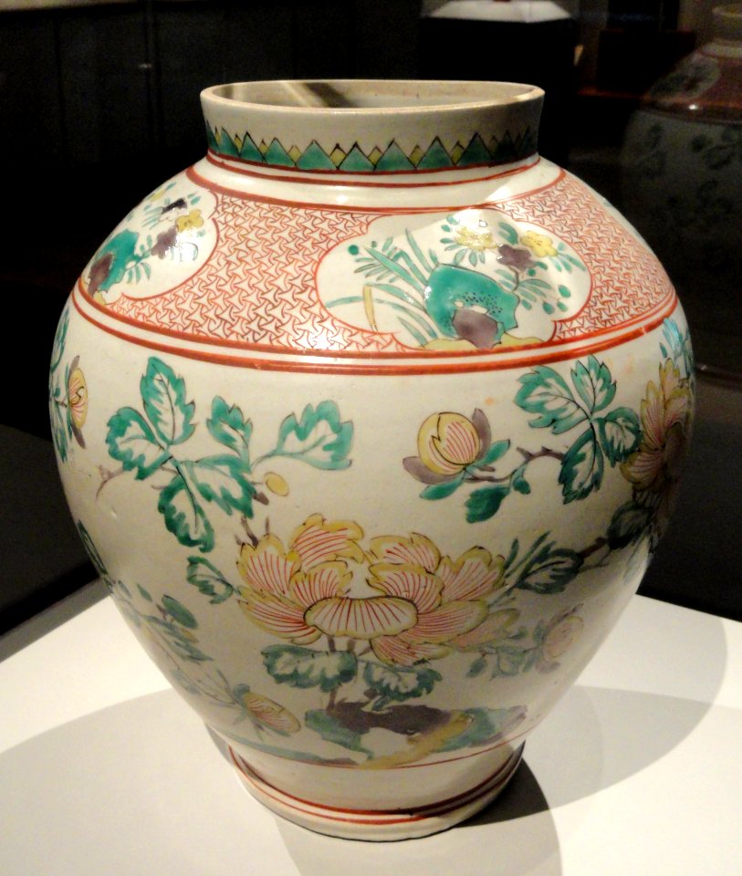 Kutani-Style Arita-Ware, 17th century, Japan, porcelain - Art Institute of Chicago - DSC00212