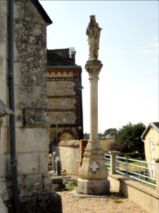 La Frenaye (Seine-Mar.) statue Immaculée Conception