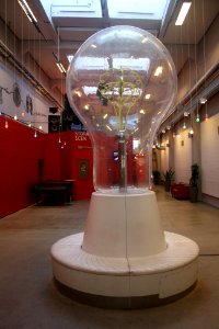 Lampa på Dieselverkstaden
