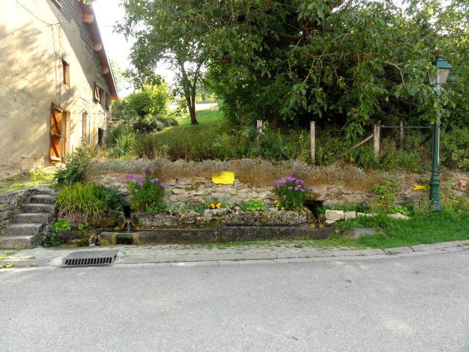 La Neuville-derrière-Foug (Meurthe-et-M.) fontaine des soeurs