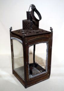 Lantern flashed from belfry of Christ Church in Boston for Paul Revere, Boston, c. 1775 - Concord Museum - Concord, MA - DSC05583