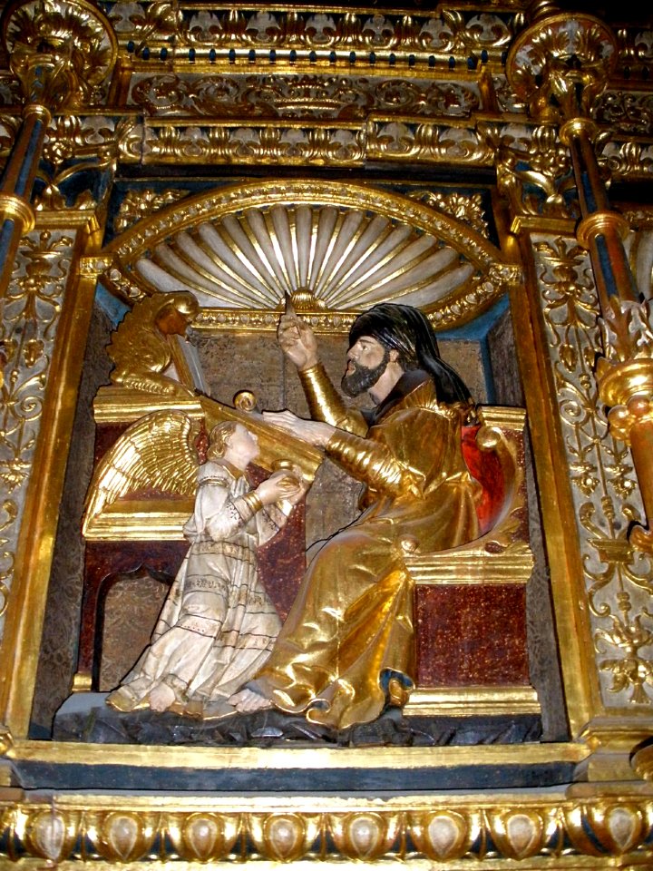 La Puebla de Arganzon - Nuestra Señora de la Asuncion, retablo mayor 11