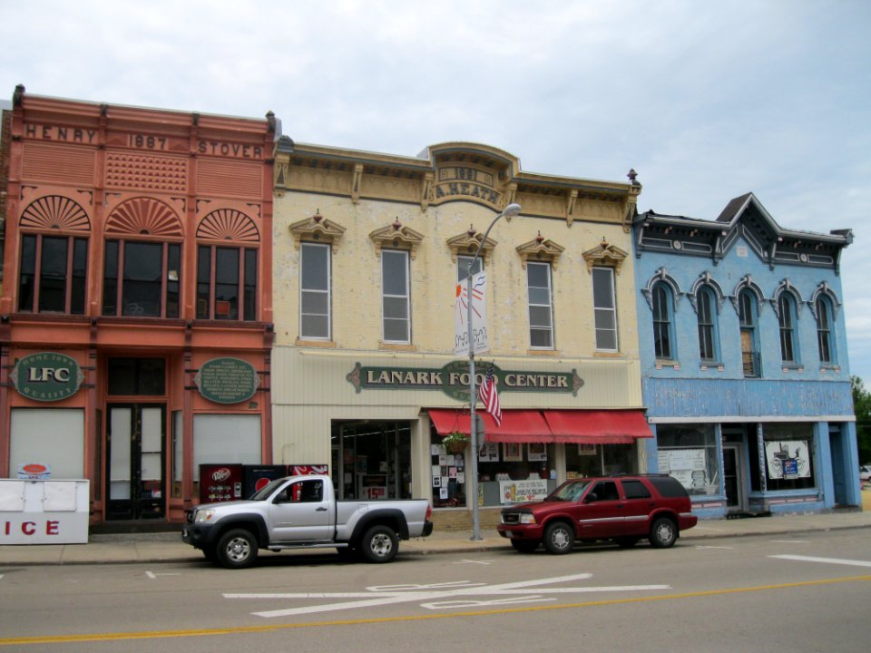 Lanark IL historic businesses