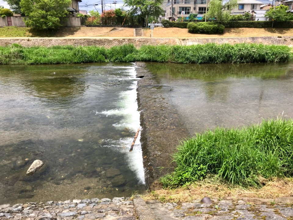 Lake Biwa canal siphon to cross Takano river 20200517