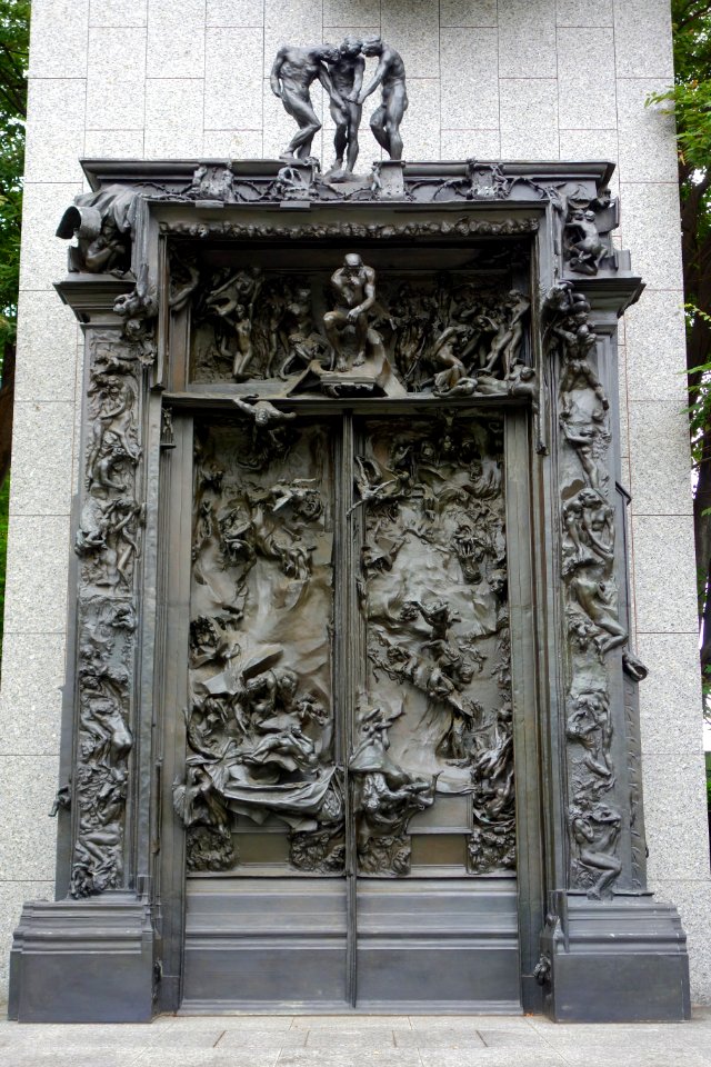 La Porte de l'enfer - National Museum of Western Art, Tokyo - DSC08040