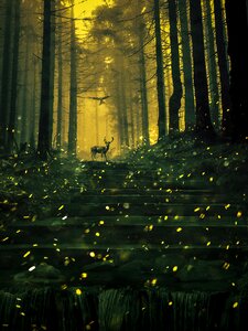 Landscape outdoors evening