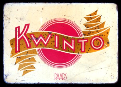 Kwinto Paars sigarenblikje