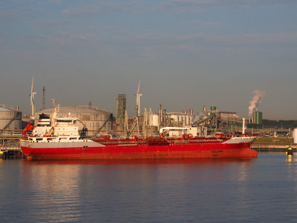 Lagertha (ship, 2009) IMO 9410143, Port of Rotterdam pic2