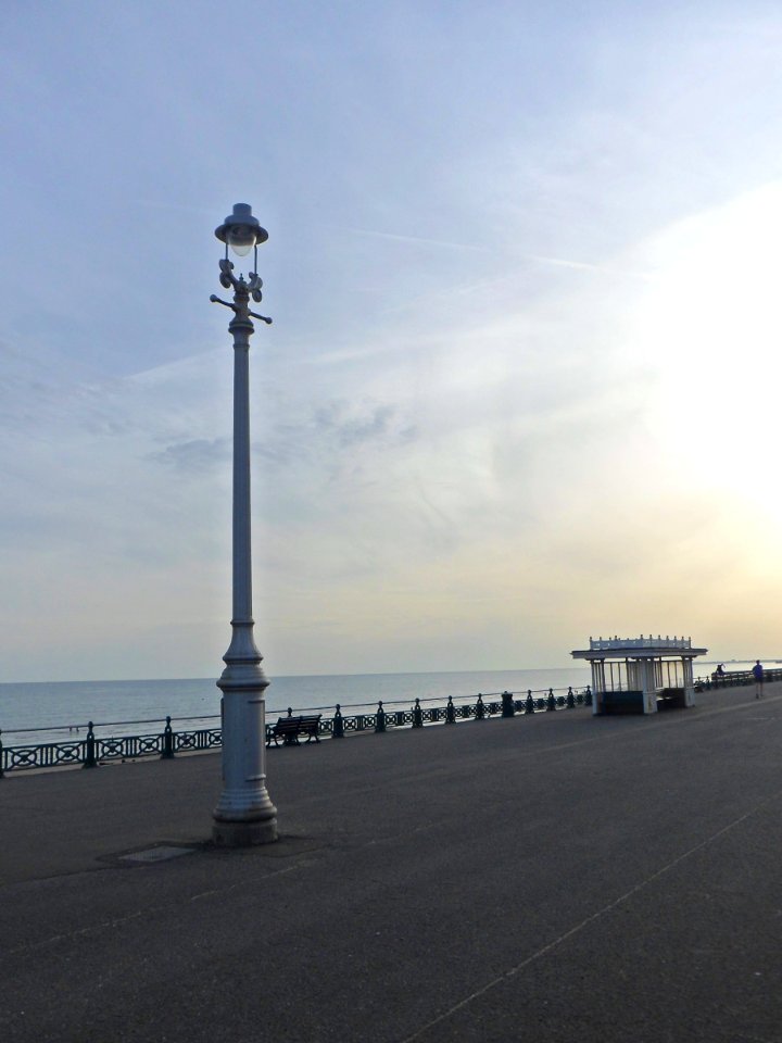 Lamp-post at Western Esplanade, Hove (August 2013) (1)
