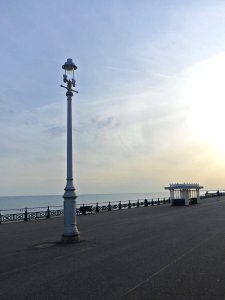 Lamp-post at Western Esplanade, Hove (August 2013) (1)