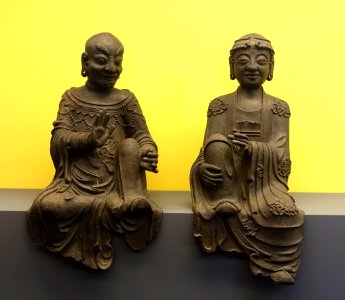 Luohan, China, Ming dynasty, 1368-1644 AD - Museu Nacional de Machado de Castro - Coimbra, Portugal - DSC00285