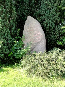Lunéville (M-et-M) mémorial fusillé 1870