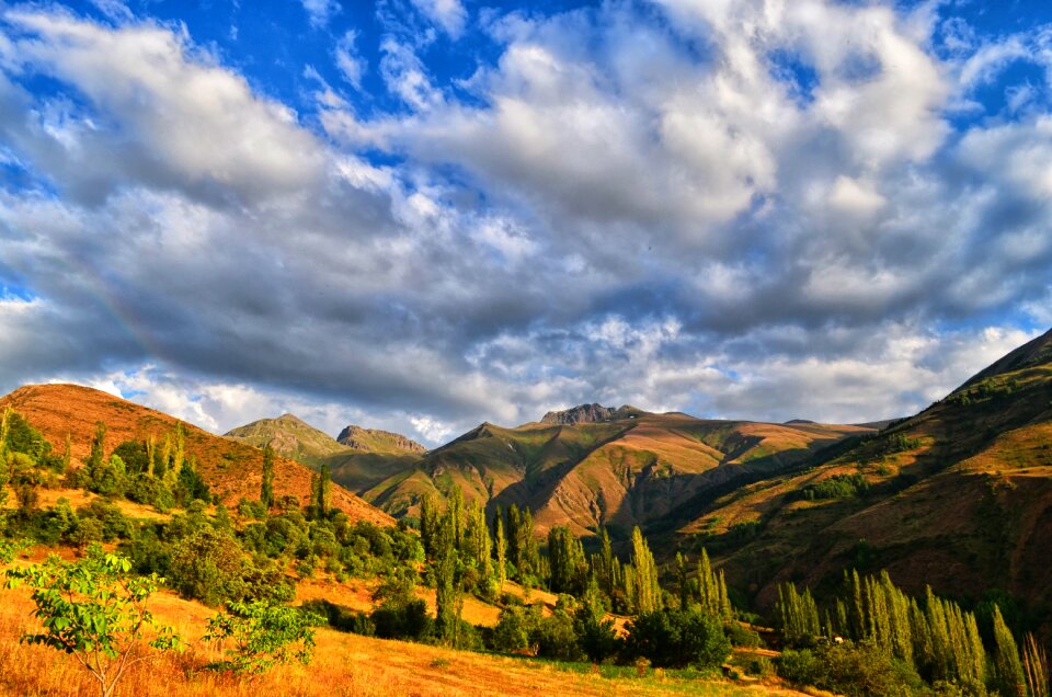 Landscapes nature grass mountain