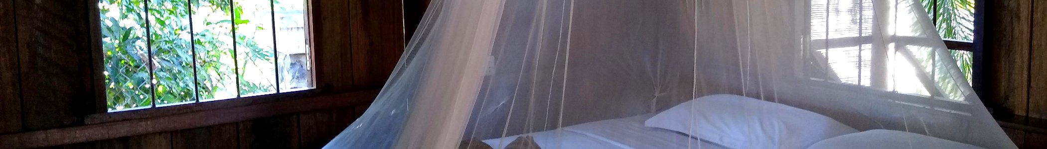 Malaria banner Mosquito net
