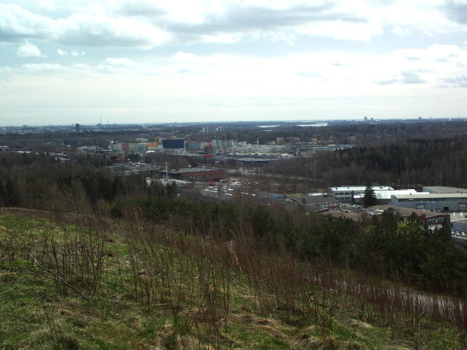 Malminkartanonhuippu view to southwest
