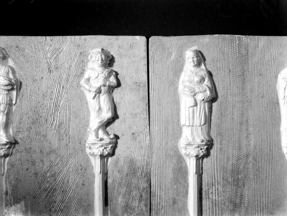 Mallen voor theelepels van de fa Gerritsen & Van Kempen in Zeist, Bestanddeelnr 190-0576