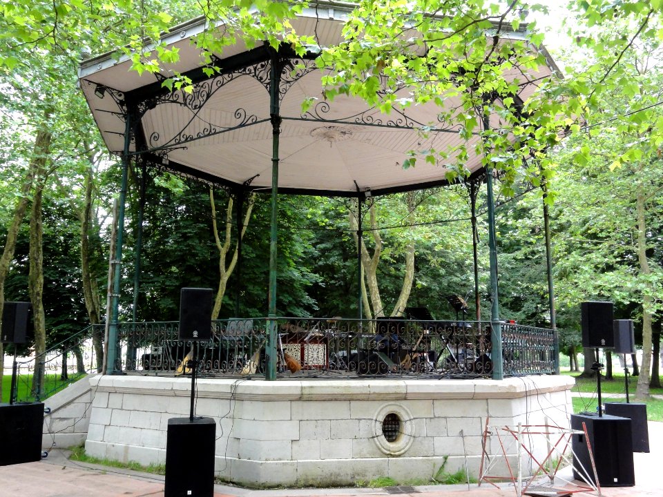 Lunéville (M-et-M) kiosque à musique