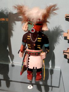 Malo katcina, Hopi, collected between 1937-1963 - Peabody Museum, Harvard University - DSC05549