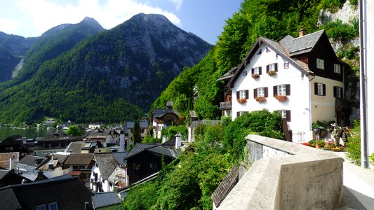 Alpine architecture mountain