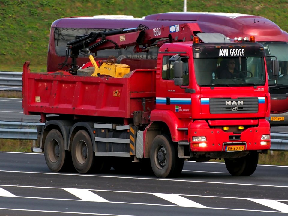 MAN H56,Kipper truck AW groep