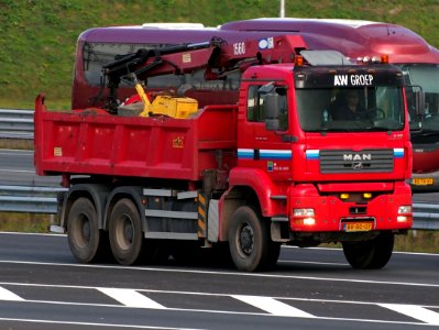 MAN H56,Kipper truck AW groep