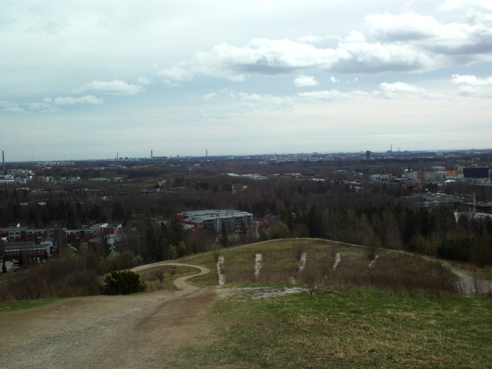 Malminkartanonhuippu view to the south 2