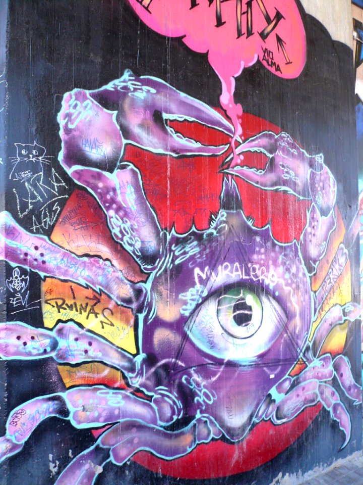 Madrid - Graffitis en Chamartín 02